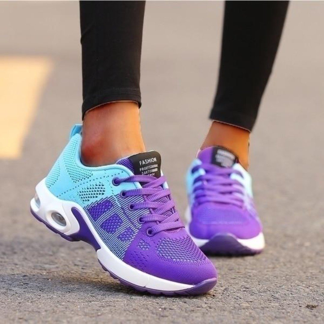Eleanor | Women's Orthopedic Cushioned Low-Top Trainers