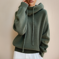 Saoirse | Women's Oversized Hooded Long Sleeve Jumper