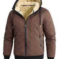Barnaby | Men's Fleece Lined Hooded Puffer Jacket