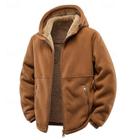 Desmond | Men's Sherpa Lined Hooded Jacket