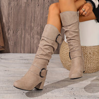 Isolde | Women's Knee High Block Heel Boots