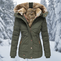 Josephine | Women's Faux Fur Hooded Puffer Jacket