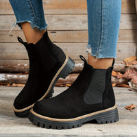 Winifred | Women's Chunky Round Chelsea Boots