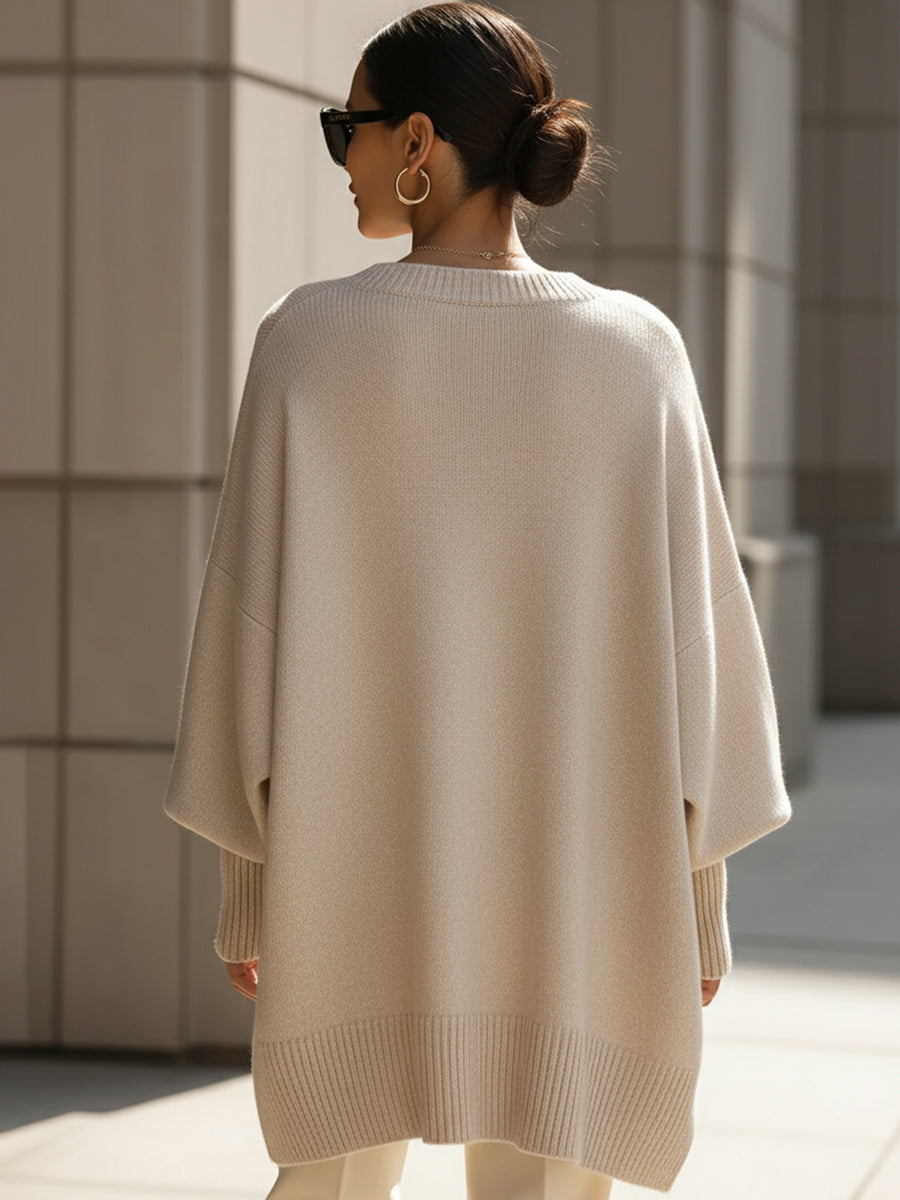 Imogen oversized jumper, back view