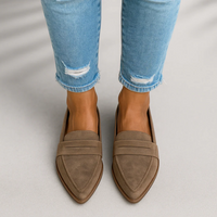 Women's Pointed Toe Slip-On Loafers | Rosalind